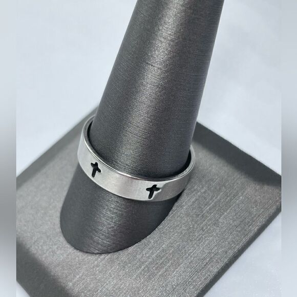 Custom Set - Cross Series Necklace/Ring - Picture 3 of 9